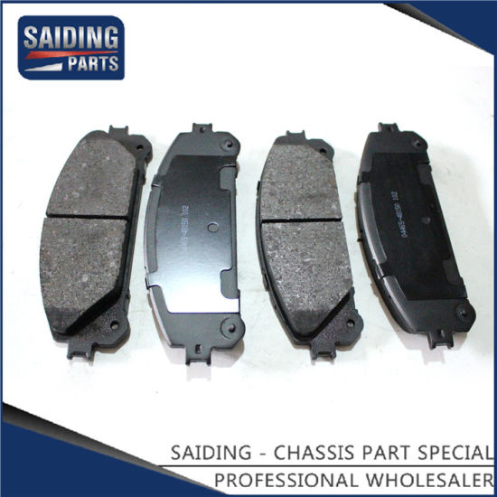 Peças de automóvel genuínas Saiding 04465-48150 Pastilhas de freio de baixo metal para Toyota Harrier Asu60 8arfts