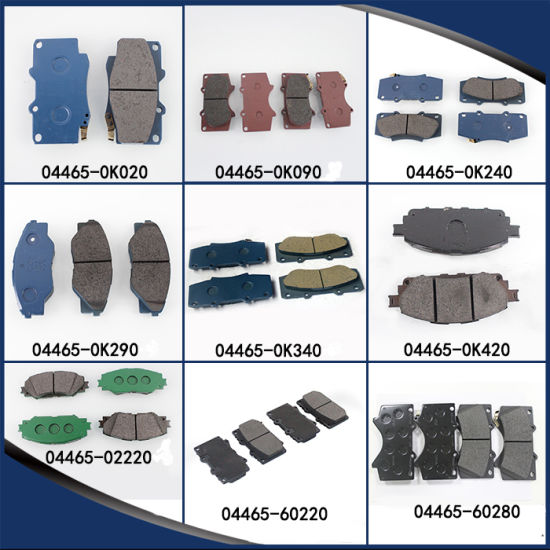 Pastilhas de freio de peças de automóvel ditas de alta qualidade 58101-2da40 para Hyundai Elantra D4fa